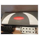 Signature Fitness 31" Adjustable Aerobic Step Platform with 4 Height Risers, Non-Slip Fitness Stepper for Home Gym Cardio & Strength Training, Multicolor (Damaged)