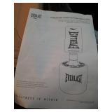 Everlast Powercore Free Standing Indoor Rounded Heavy Duty Fitness Training Bag - Retail: $109