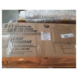 Bounce Pro 8  Trampoline  Flash Light Zone  Classic Safety Enclosure  Green/Yellow - Retail: $169