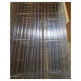 Hyper Tough Chrome Wire Shelf 6-Tier 72 H x 47.7 W x 18 D  2100lbs Total Capacity - Retail: $109