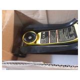 VEVOR 2.5 Ton Low Profile, Heavy-Duty Steel Racing Floor Jack with Dual Pistons Quick Lift Pump, Lifting Range 3.64"-19.49" - Retail: $140