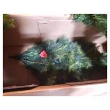 Fraser Hill Farm 7.5-Ft. Canyon Pine Artificial Christmas Tree with Stand, Unlit Foldable Fake Tree with Realistic Foliage for Home Decoration - Retail: $260