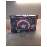 Captain America Brave New World NERF Skyshot Blaster (Missing one Cartridge)
