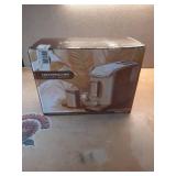 Fully Automatic Espresso Machine, 7 Coffee Varieties, 20-Bar Coffee Espresso Machine with Automatic Milk Frother, 7 Coffee Varieties, Intuitive Touch Display, 1.5-L Water Tank - Retail: $377