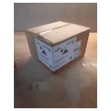 Design House 588566-GBG Hamilton Industrial Farmhouse 1-Light Indoor/Outdoor Wall Mount 12-Inch Light with Metal Shade for Porch Entryway Kitchen  Gloss Black and Galvanized - Retail: $60