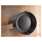 Ozark Trail 4-Piece Cast Iron Skillet Set with Handles and Griddle, Pre-Seasoned, 6", 10.5", 11"