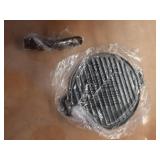 Ozark Trail 4-Piece Cast Iron Skillet Set with Handles and Griddle, Pre-Seasoned, 6", 10.5", 11"