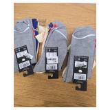 Nintendo Princess Peach, Toad & Donkey Kong 3pk Mens Crew Socks, 3 Packs