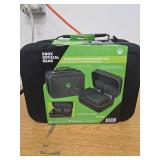 RDS Industries - Black and Green  Xbox Series X  Game Traveler Video Game System Carrying Case