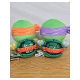 TMNT Michelangelo and Donatello Plush Set