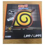 Naruto Shippuden LED Wall Light - Orange Spiral Design POWERS ON (Batteries Not Inculded)