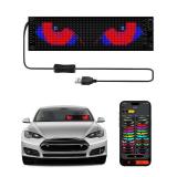 Devil Eyes Light for Cars Windshield Programmable LED Eyes Animation for Car, 14 x 4" Flexible LED Sign Car Truck Windows Store Decorate - Retail: $22"