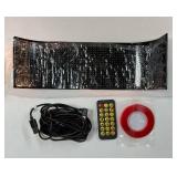 Devil Eyes Light for Cars Windshield Programmable LED Eyes Animation for Car, 14 x 4" Flexible LED Sign Car Truck Windows Store Decorate - Retail: $22"