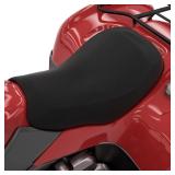 ATV Seat Cover Waterproof 420D Polyester Oxford, Compatible with Most ATV for Sportsman, Rancher, Foreman, Scrambler, Black - Retail: $16