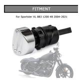 Oil Dipstick Filler Plug Oil Dipstick Tank Filler Plug for Sportster Iron XL 883 1200 48 2004-2023(Chrome) - Retail: $22