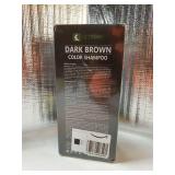 Hair Color Shampoo for Gray Hair Coverage&Color Transform with 9 Herbal Extracts Long Lasting (6-8 Weeks), Shiny, Evenly Colored, Instant Hair Dye Shampoo&Conditioner, 500 Ml (DARK BROWN COLOR) - Reta