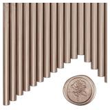 16PCS Glue Gun Wax Seal Sticks for Wax Seal Stamp, Champagne, Great for Wedding Invitations, Cards, Envelopes Wine Packages - Retail: $13