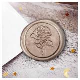 16PCS Glue Gun Wax Seal Sticks for Wax Seal Stamp, Champagne, Great for Wedding Invitations, Cards, Envelopes Wine Packages - Retail: $13