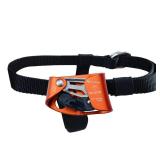 Foot Ascender Upgraded Foot Riser 140kgs Strong Rappelling Gear Equipment for Rock Climbing Tree Arborist, Climbing Rescue Caving, Mountaineering, 8~13MM Rope, Right Foot, 4kN, Orange - Retail: $40