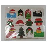 435PCS Christmas Gifts Tags Stickers, Christmas Labels Stickers Self-Adhesive for Holiday Gifts Presents Decorative Wrapping Paper Name Labels