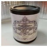 ALL-IN-ONE Paint, Durable cabinet and furniture paint. Built in primer and top coat, no sanding needed. Includes our 30 featured color card - Oyster (taupe), Quart - Retail: $44