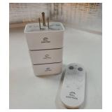 Remote Control Outlet for Seniors, Mobility-Limited Users, Wireless Light Switch for Christmas Decorations, Household Appliances, Expandable Remote Outlet Switch, 15A/1800W, 100ft RF Range - Retail: $