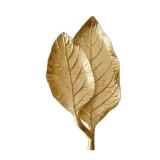Small Leaf Shaped Trinket Dish, Decorative Gold Jewelry Dish Tray, Ring Holder Dish Jewelry Organizer - Retail: $17