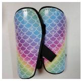 Soccer Shin Guards for Kids Girls Toddler Shin Pads Protection Soccer Gear for Kids 2-7 Years Old Girls Toddler Shin Guards Soccer Equipment for Football Games - Retail: $9