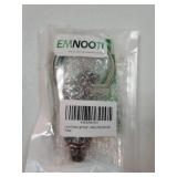 Lamp Shade Light Bulb Clip Adapter, Lamp Shade Holder with Cap Knob Finial and Silicone Levelers, Clip on Lampshade Adapter to Keep Lamp Shade in Place (Bronze) - Retail: $8