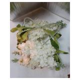 6 Pack Realistic Simulated Hyacinth Artificial White Flowers Decor Bulb Hyacinth for Home Office