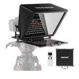 NEEWER Teleprompter X14 with Remote & APP Control (Bluetooth Connection via NEEWER Teleprompter App), Portable No Assembly Compatible with iPad Android Tablet, Smartphone, DSLR Camera