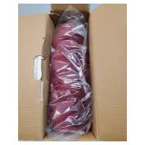 Westinghouse Heated Throw Blanket, Electric Blanket Throw with 6 Heating Levels and 2-10 Hours Time Settings, Flannel to Sherpa Super Cozy Heated Blanket Machine Washable, 50x60 inch, Red