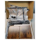 Plant Stand Indoor with Grow Lights - 44 Tall Corner Plant Stands for Indoor Plants, 5 Tiered Metal Plant Shelf, Curved Plant Flower Holder Display Rack for Living Room, Home Patio Balcony (Black) - R