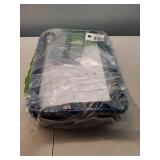 AGTEK Makeup Cart, Movable Rolling Organizer Cart, 3 Tier Metal Utility Cart, Navy Blue - Retail: $40