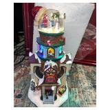 North Pole Light-Up Christmas Tower Observatory!! Box included - Retail: $150