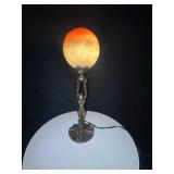 Art Deco Style Figural Table Lamp Rare!!!  - Retail: $650