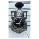 Mastercrafters Model 209 Train Engine Clock - Retail: $75
