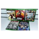 Xbox One Games Collection Bundle - 5?Popular Titles - Retail: $125