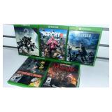 Xbox One Games Collection Bundle - 5 Games - Retail: $125