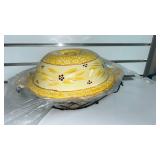 New, Temptations ovenware Old World Yellow Dish!! Has wire rack  - Retail: $100