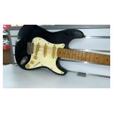 Squier Stratocaster Electric Guitar Black/Cream - Retail: $180