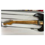 Squier Stratocaster Electric Guitar Black/Cream - Retail: $180