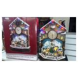 Musical Animated Train Cuckoo Clock with LED Lights These are retired and very collectible!!! - Retail: $230
