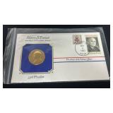 1984 Harry Truman Commemorative Medal First Day Cover