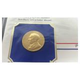 1984 Harry Truman Commemorative Medal First Day Cover