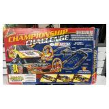 New old stock!!!!! NASCAR Championship Challenge Electric Slot Car Racing Set is new in box.  - Retail: $185