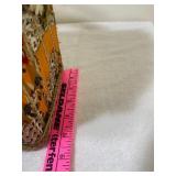 Vintage Soure Bag - Wicker Purse w/ Circus Theme