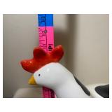 Signature Home Collection Ceramic Chicken, New in Box