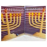 Electric Menorahs w/ Bulbs, New in Packages