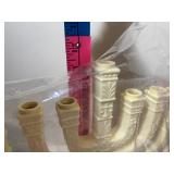 Electric Menorahs w/ Bulbs, New in Packages